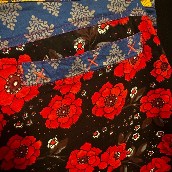 Boom Shankar Patchwork Shorts Size 16 - Picture 5 of 8